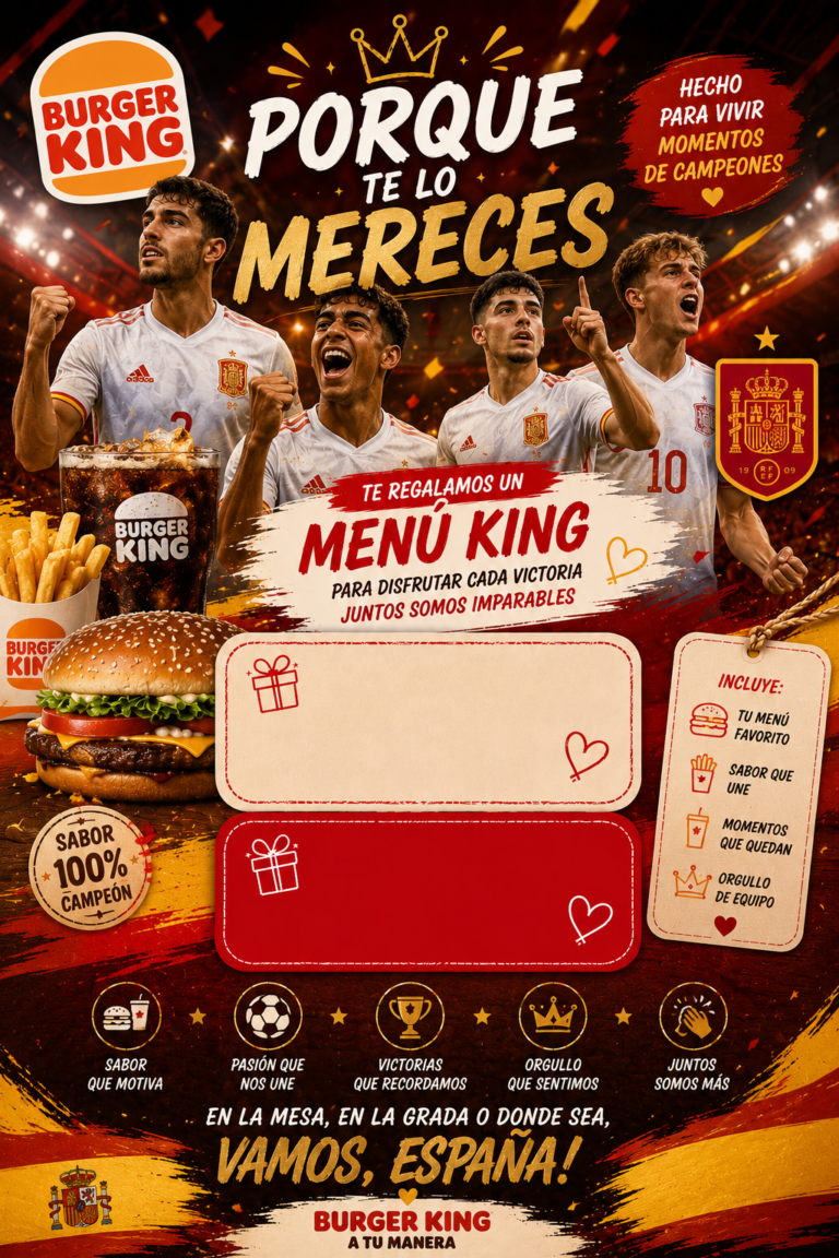 burger king seleccion espanola