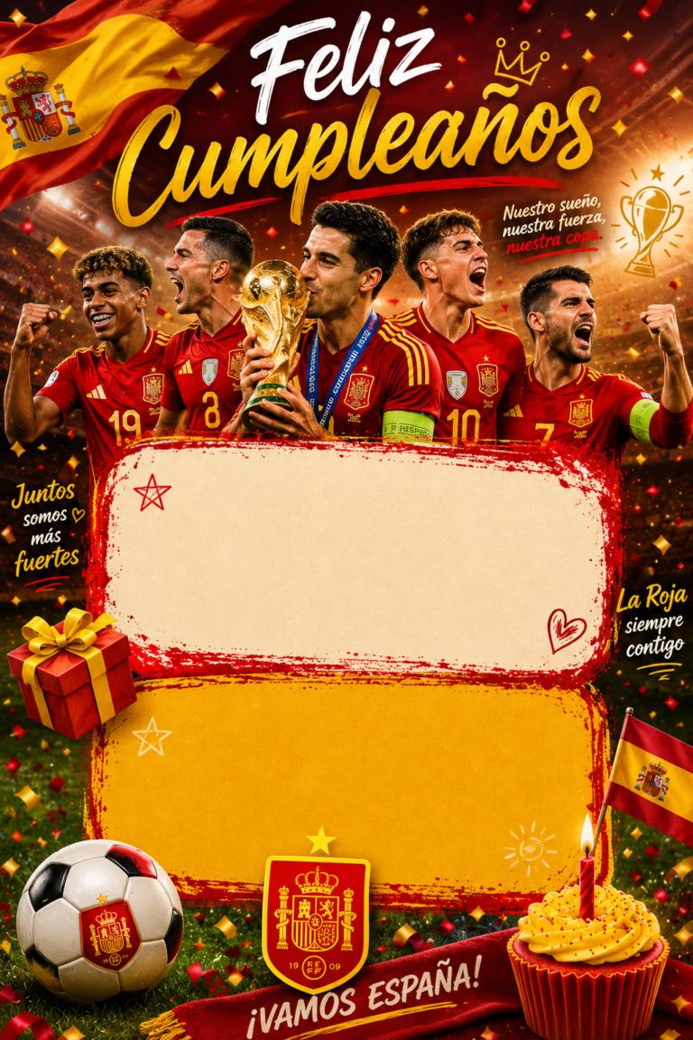 Cumpleaños Fútbol España